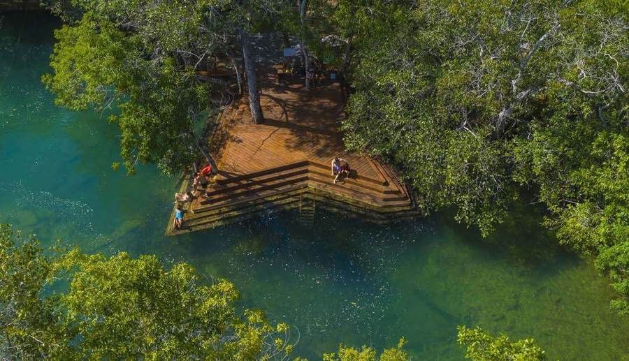 Estrela do Formoso — atrativo turístico em Bonito, MS