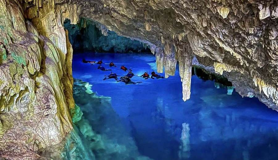 Gruta do Mimoso — Flutuação — passeio em Bonito, MS
