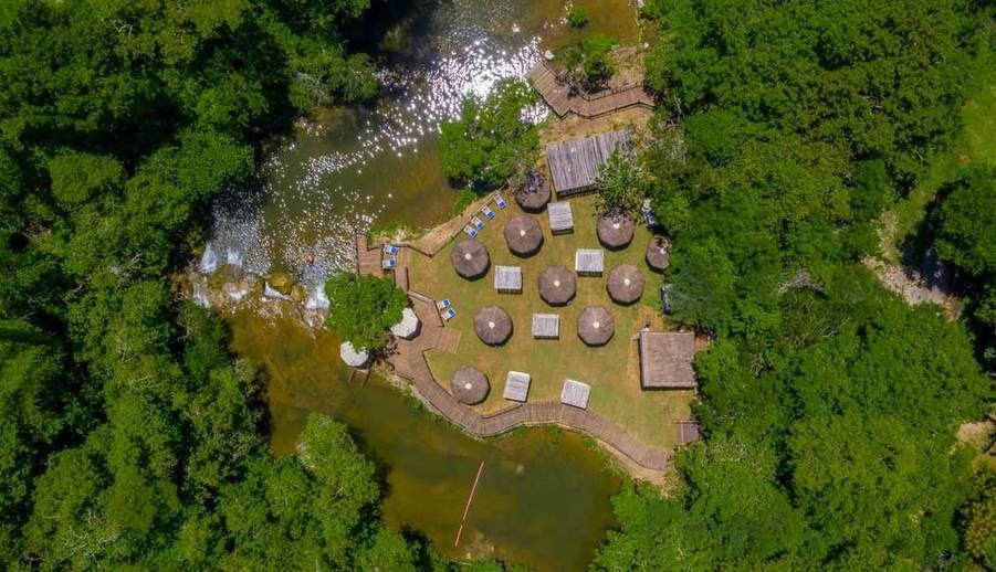 Parque das Cachoeiras — Balneário — passeio em Bonito, MS