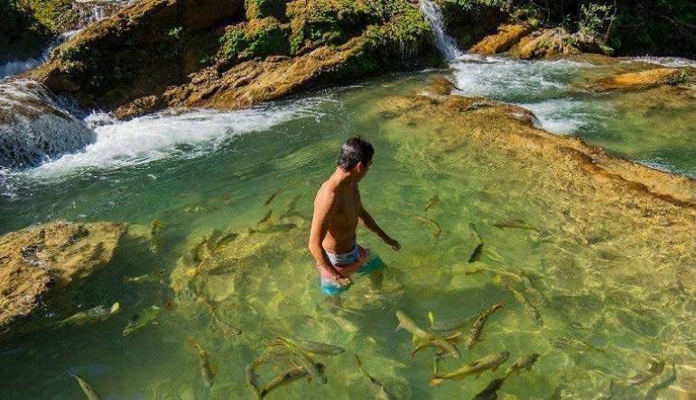 Cachoeiras Rio do Peixe — atrativo turístico em Bonito, MS