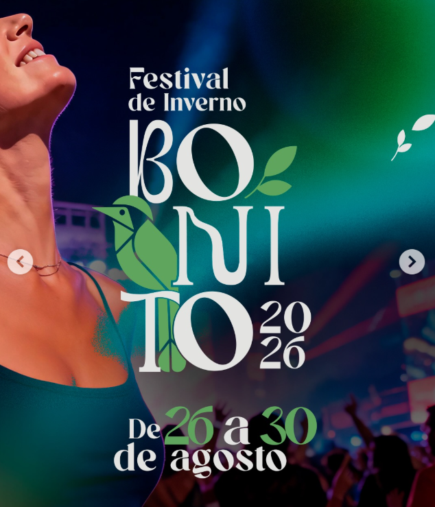 Festival de Inverno de Bonito 2026: Datas, Shows e Programação